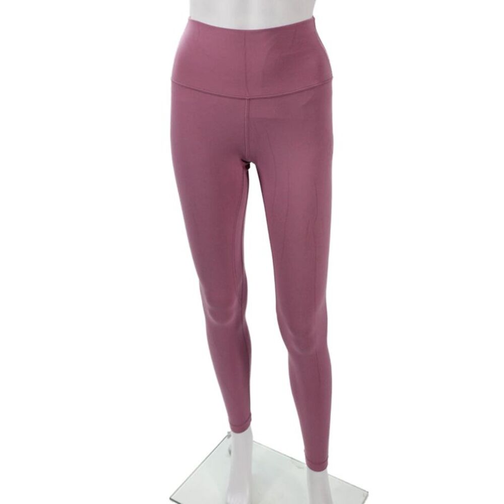 Lululemon Womens Purple Nylon Ankle Leggings Size 4